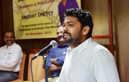 Rakshit Shetty in Muscat